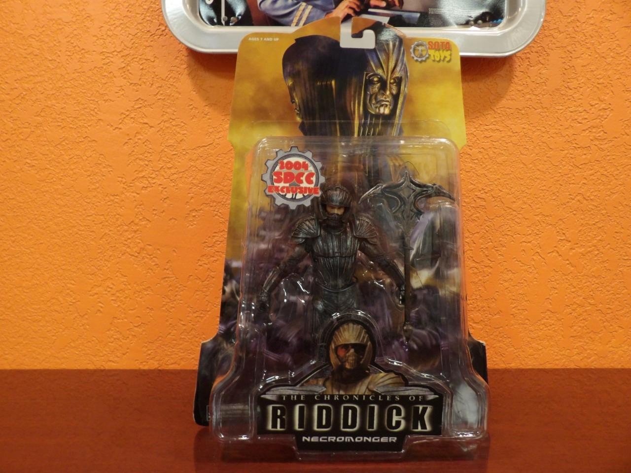 2004 CHRONICLES RIDDICK VIN DIESEL NECROMONGER SDCC EXCLUSIVE FIGURE MOC RARE