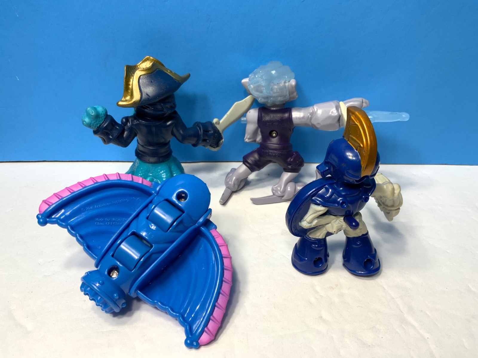 Mega Bloks Skylanders Mini Figure Lot imaginators fire reactor Crystal McDonalds