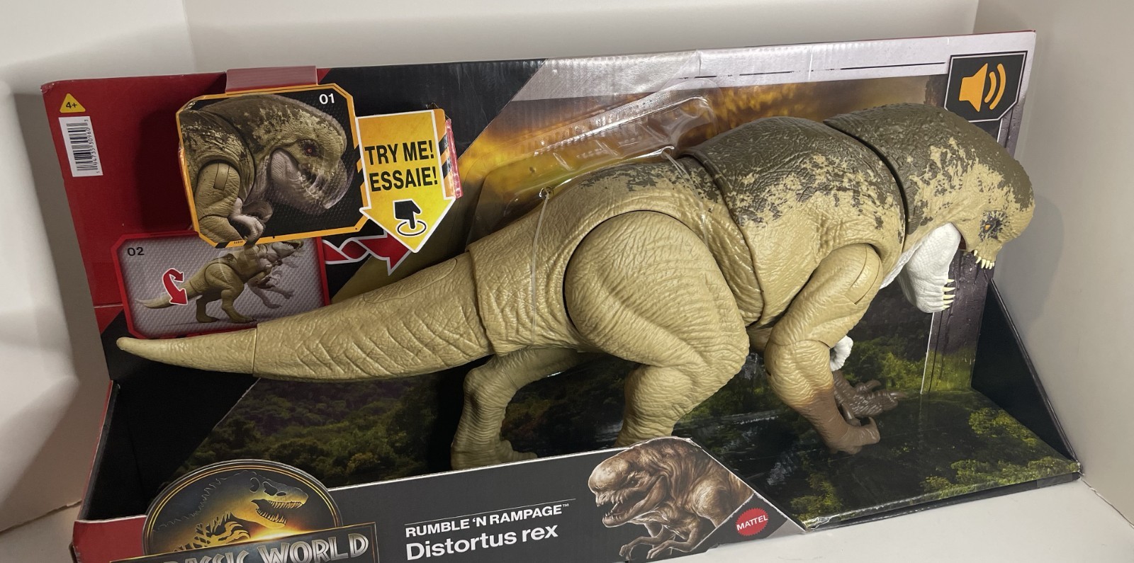 Jurassic World Rumble &lsquo;N Rage Distortus Rex