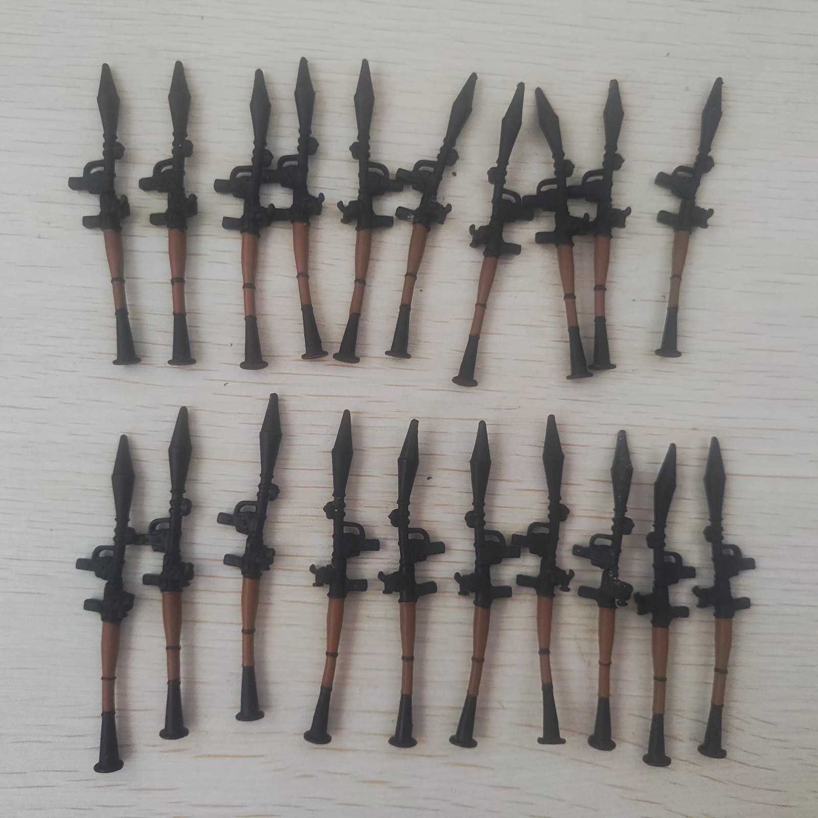 Lot of 20pcs Rocket-propelled grenade launcher RPG G.I. Joe Weapons 1:18 scale