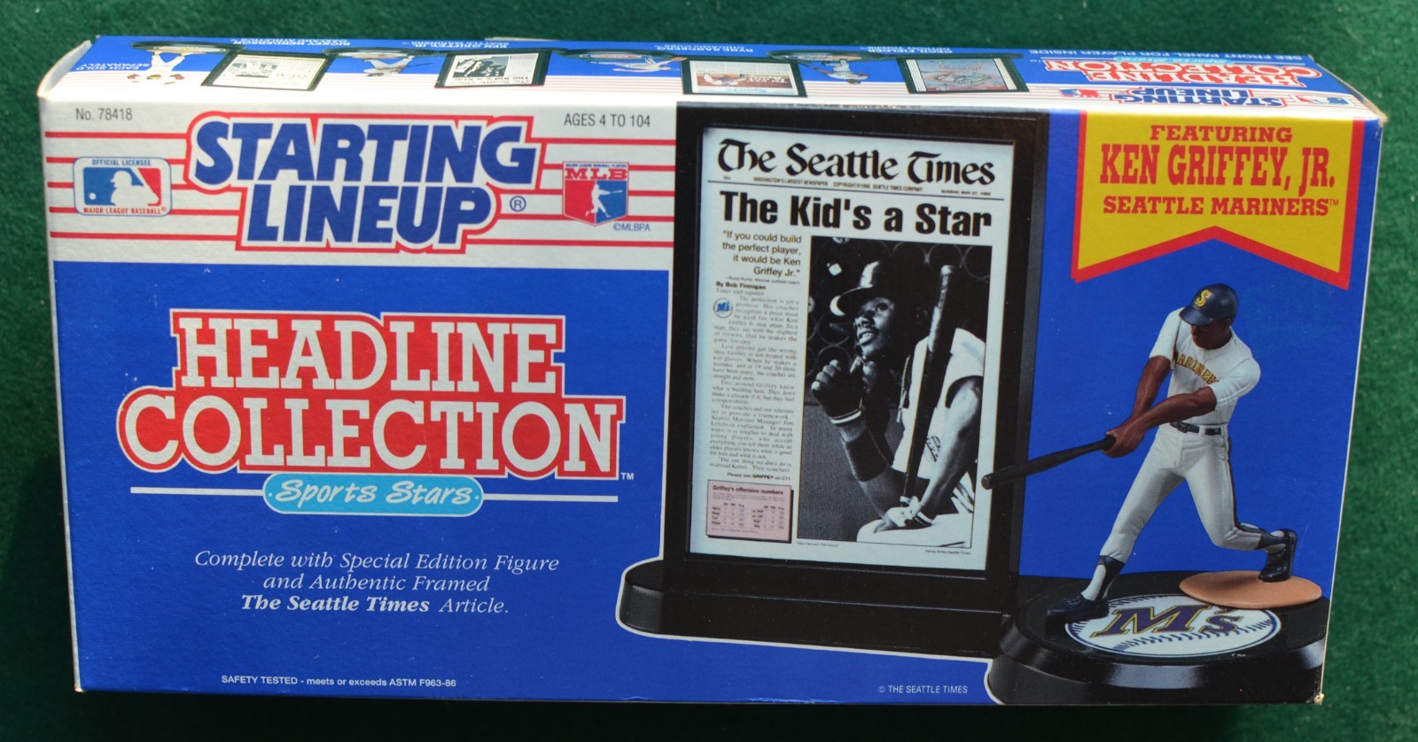 Ken Griffey Jr. Starting Lineup « Headline Collection  » Seattle Mariners HOF