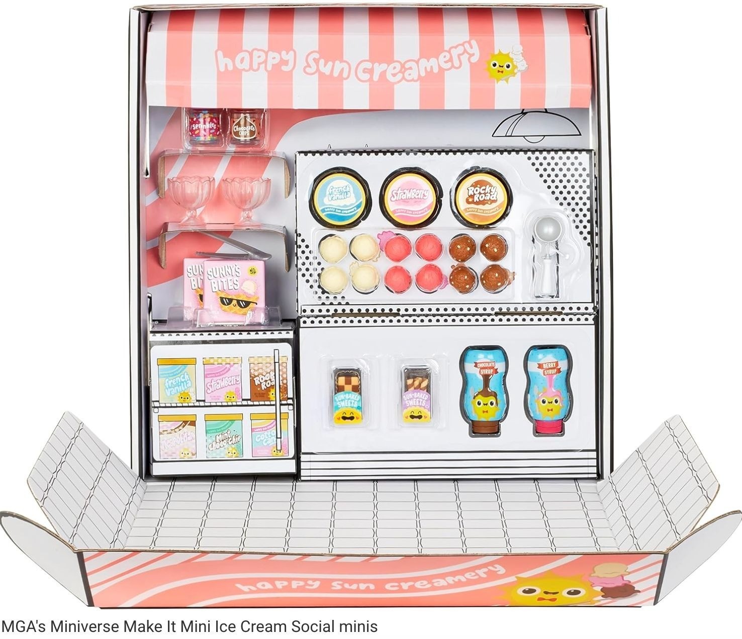 MGA&rsquo;s Miniverse Make It Mini Ice Cream Social Mini Collectibles