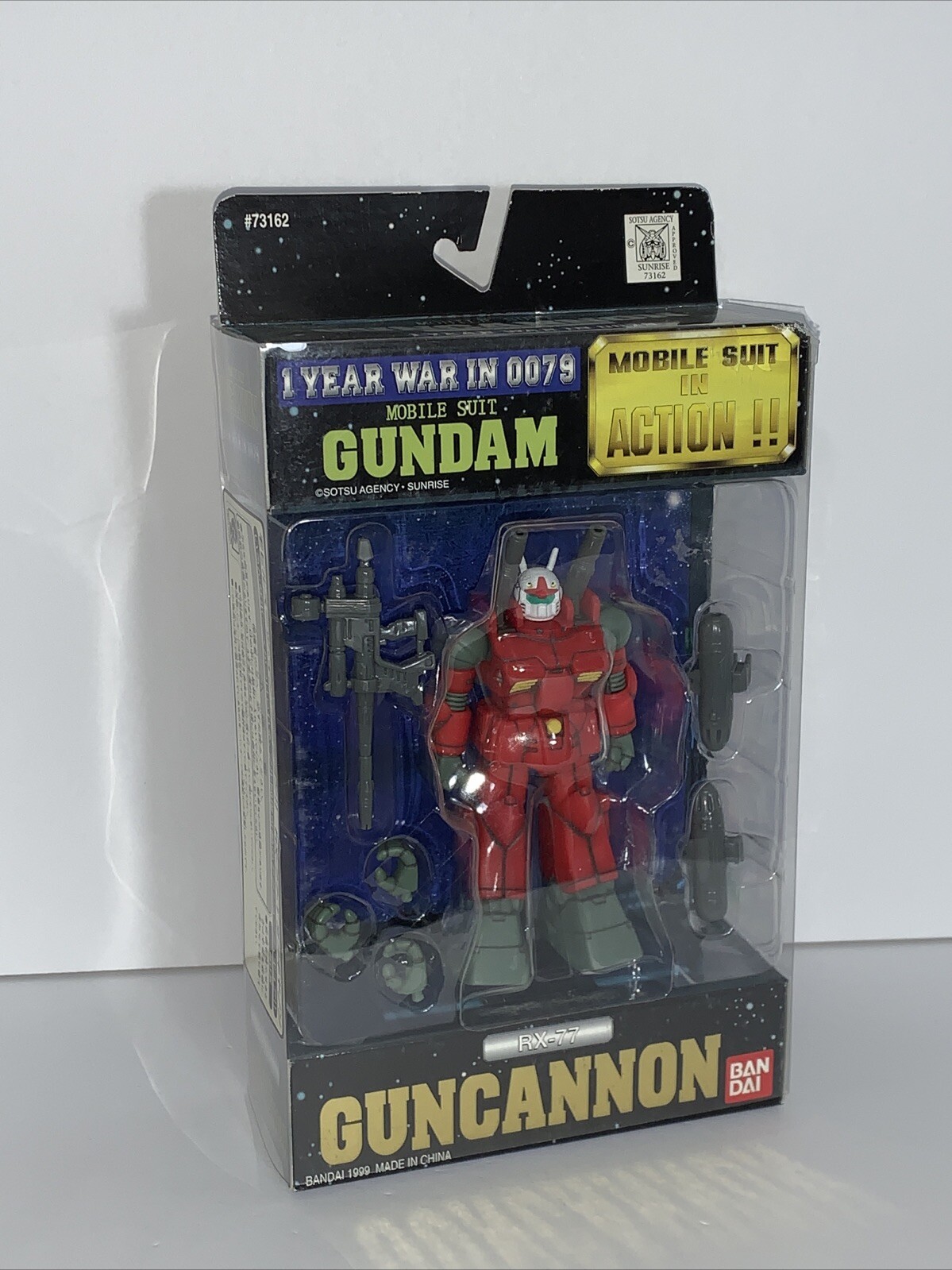 Guncannon RX-77 (JP version) Bandai Gundam Mobile Suit in Action Figure MSIA MIA