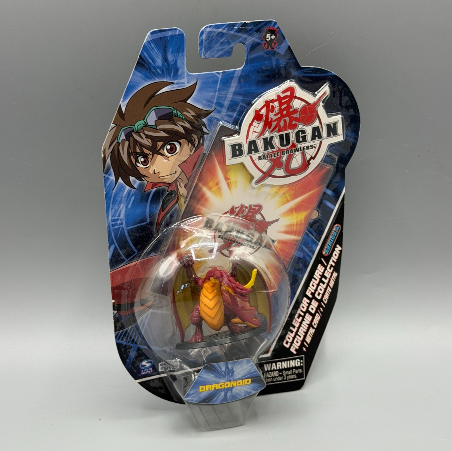 Bakugan Battle Brawlers Dragonoid 2&Prime; Figure Series 1 Spin Master 2007 New Sealed