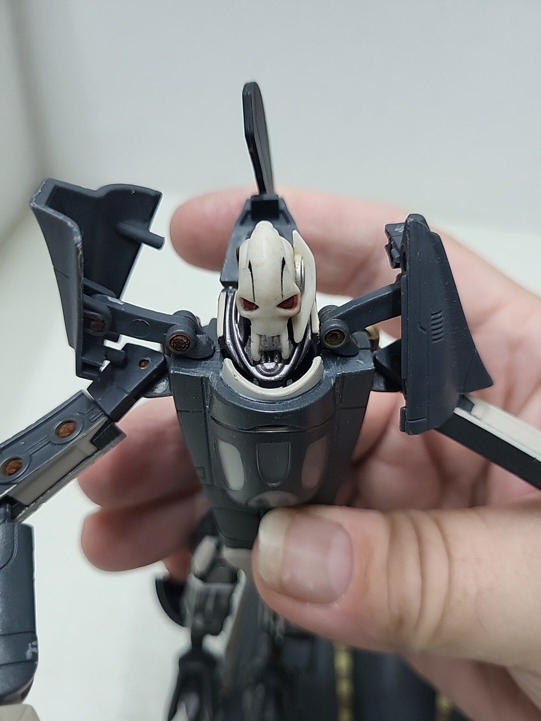 Hasbro Star Wars Transformers Crossovers General Grievous Starfighter InComplete
