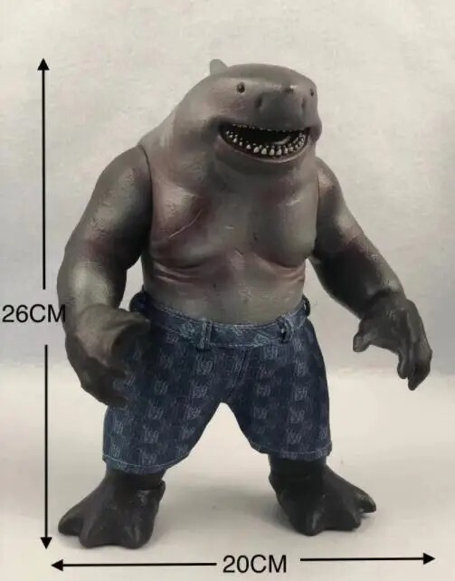 King Shark Action Figure 26cm The Suicide Squad Movie Collectible Toy kids Gifts