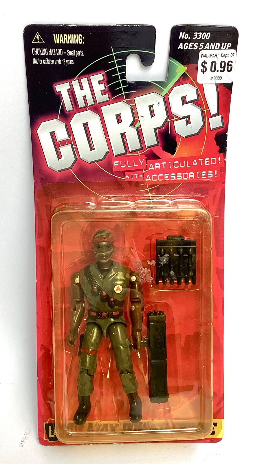 SEALED Vintage 1999 LANARD « The Corps! » Max Power Figure No.3300