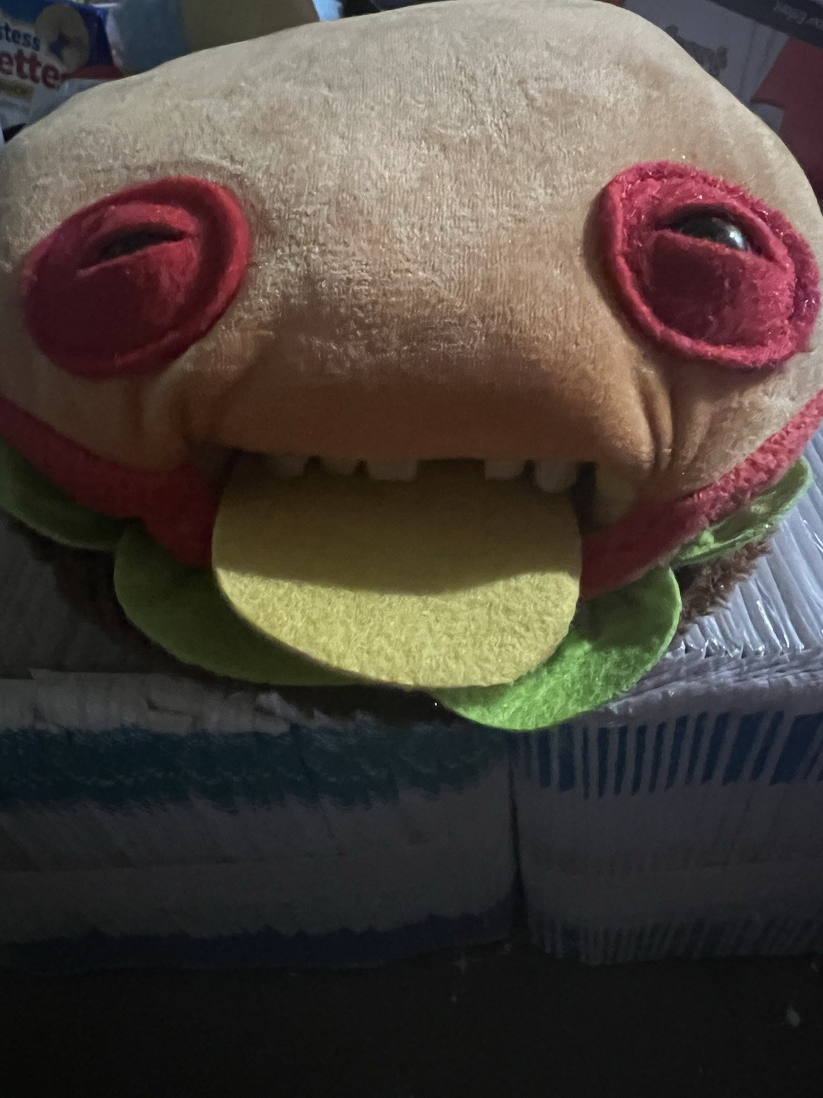 NEW! ZURU FUGGLER x FUGGALICIOUS BURGER 9&Prime; Plush RARE! | IN HAND- SHIPS FAST!