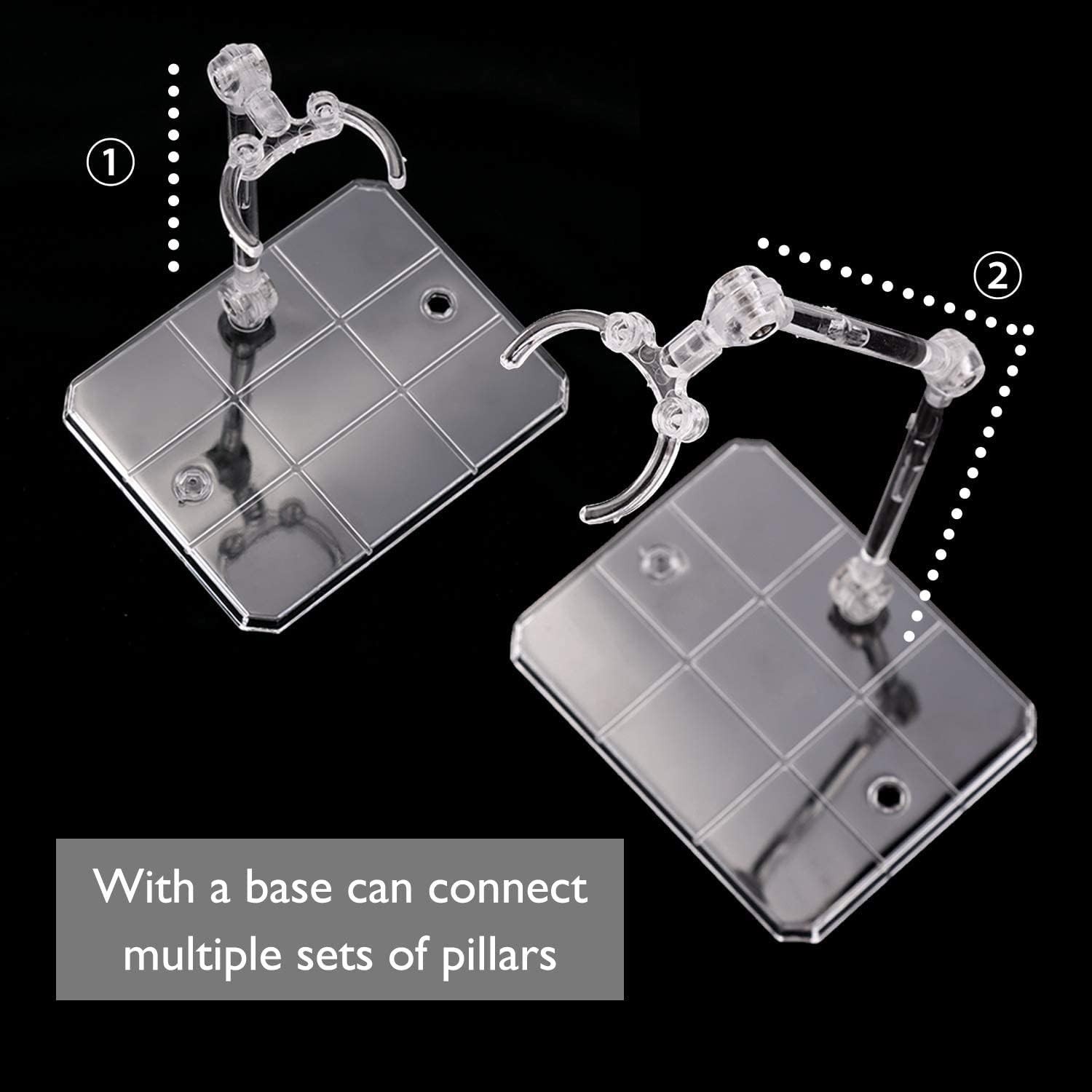 Complete Action Figure Holder Base Set – 10 Displays for Enthusiasts