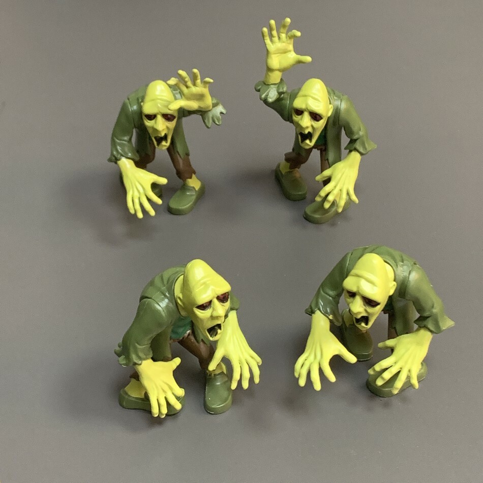 Lot 4 Scooby-Doo zombie Monster 2.5 » Action Figure Toy 50th Anniversary 2020