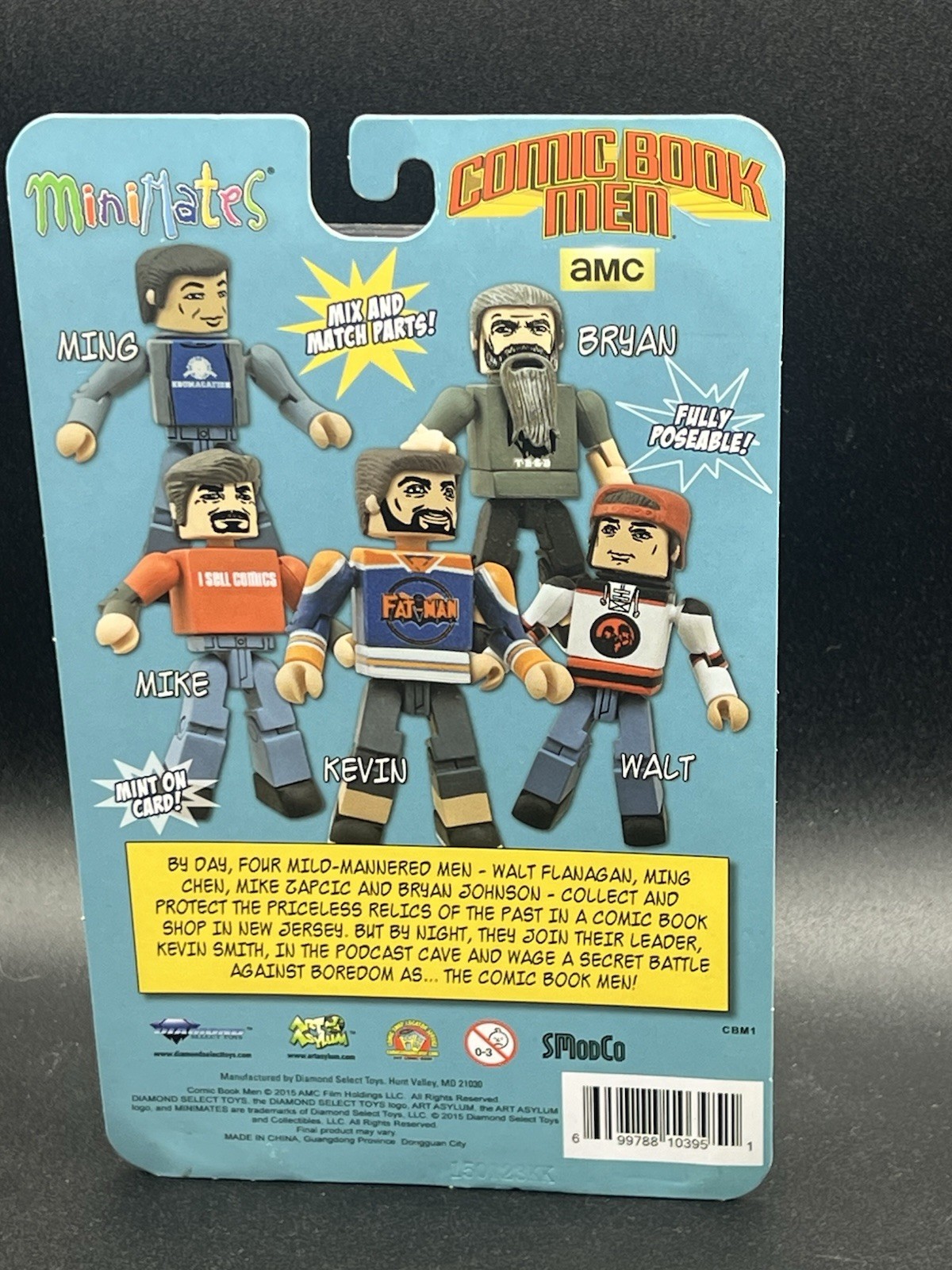 Minimates Comic Book Men AMC Diamond Select Kevin Smith 5-pack
