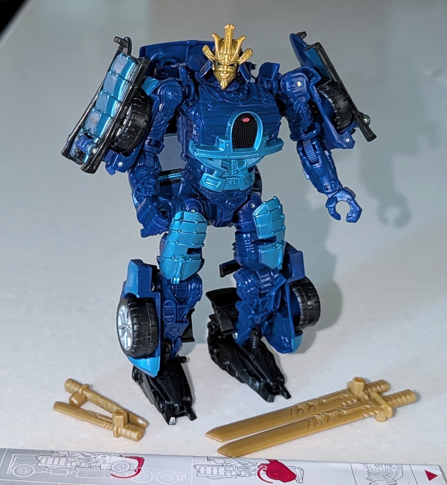 Transformers Age of Extinction Drift complete Deluxe Aoe Movie w Manual