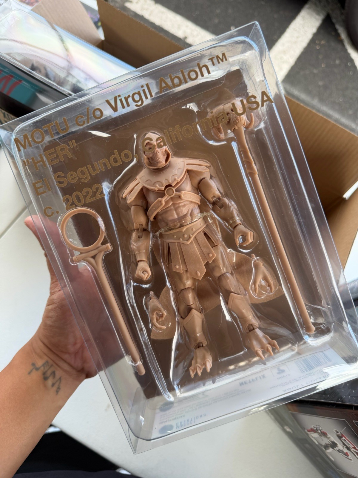 MOTU x Virgil Abloh HER Skeletor – Collector Figure Mattel NIB