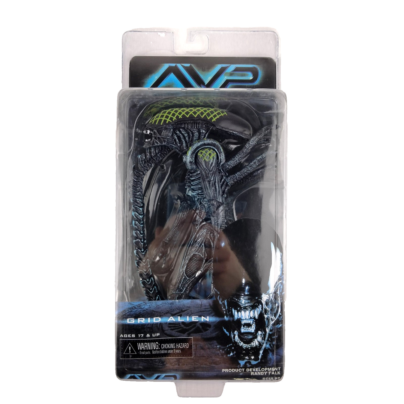 NECA AVP Alien vs Predator Grid Alien 12&Prime; 1:12 Series 7 Toy Action Figure – BNIB