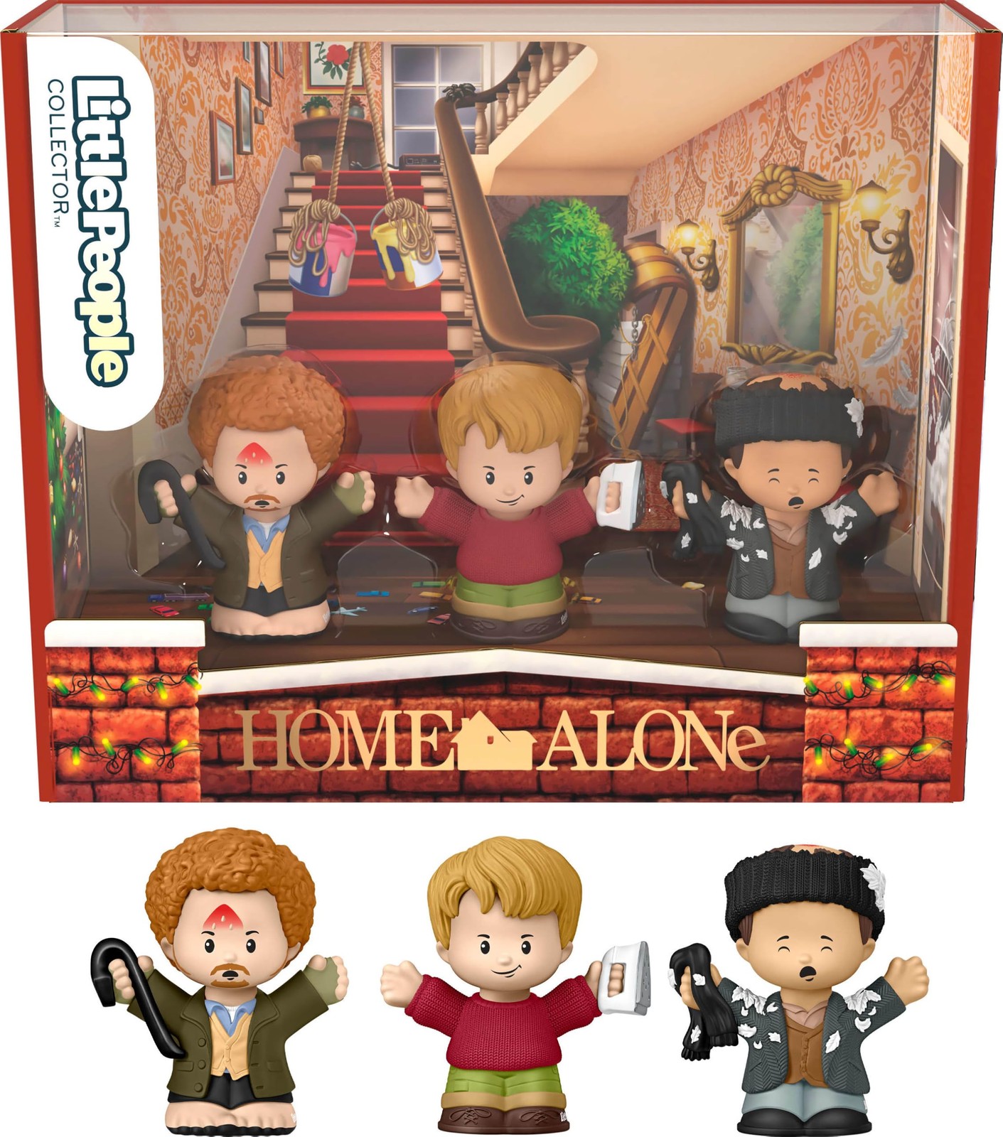 Little People Collector Home Alone Special Edition Set for Movie Fans, 3 Char…
