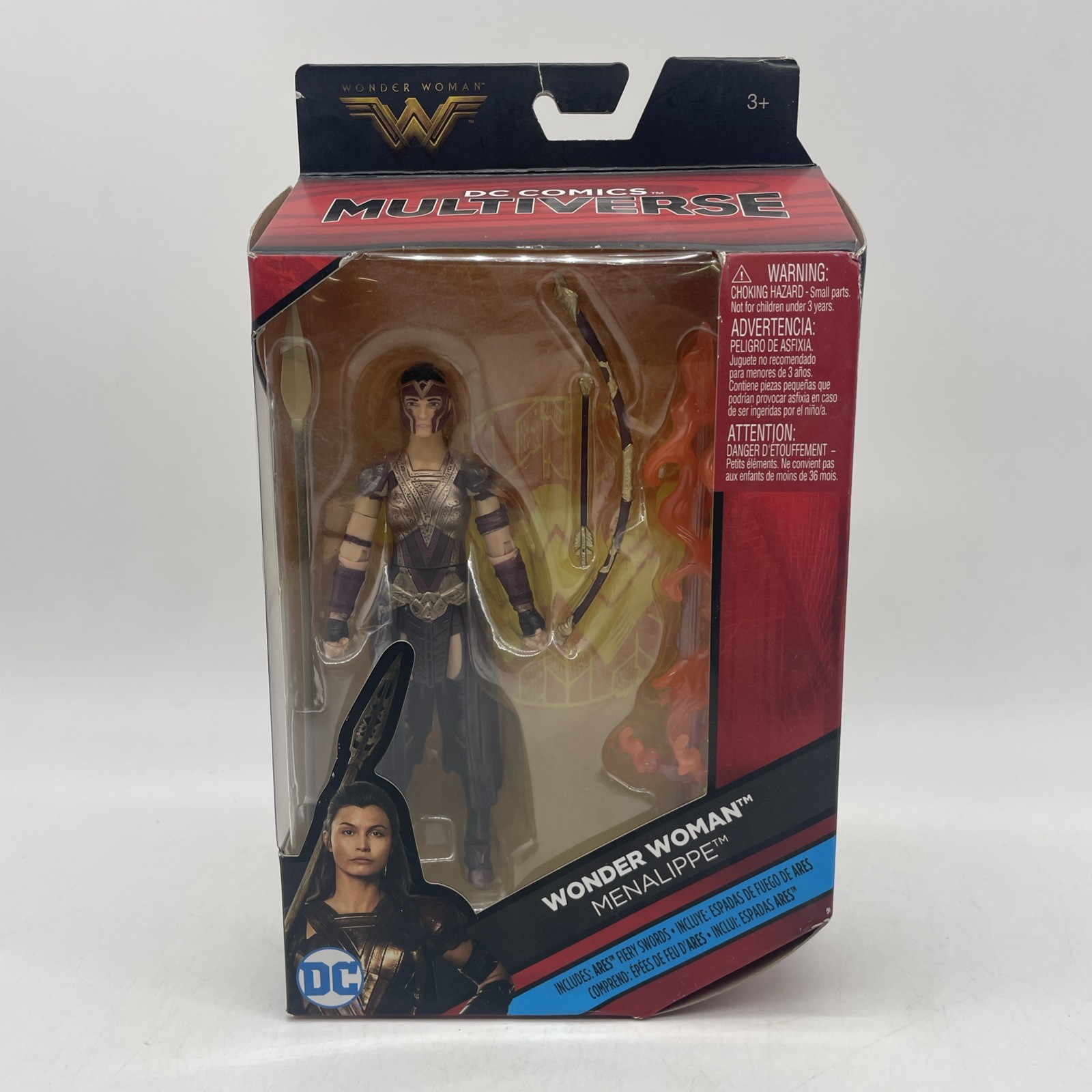 DC COMICS MULTIVERSE WONDER WOMAN MOVIE MENALIPPE 6&Prime; ACTION FIGURE BAF ARES