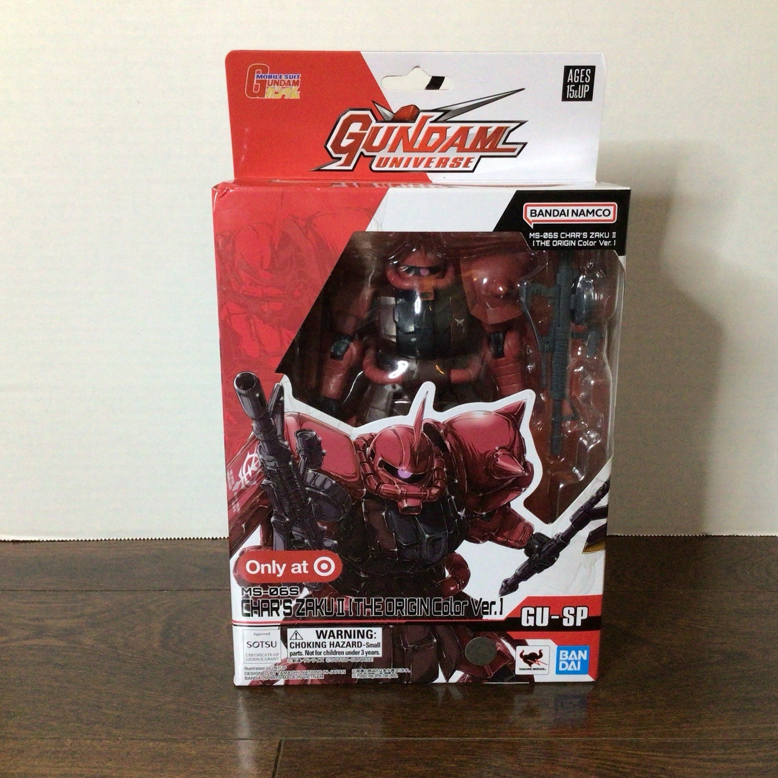 Gundam Universe MS-06S Char&rsquo;s Zaku II GU-SP Target Exclusive The Origin Color