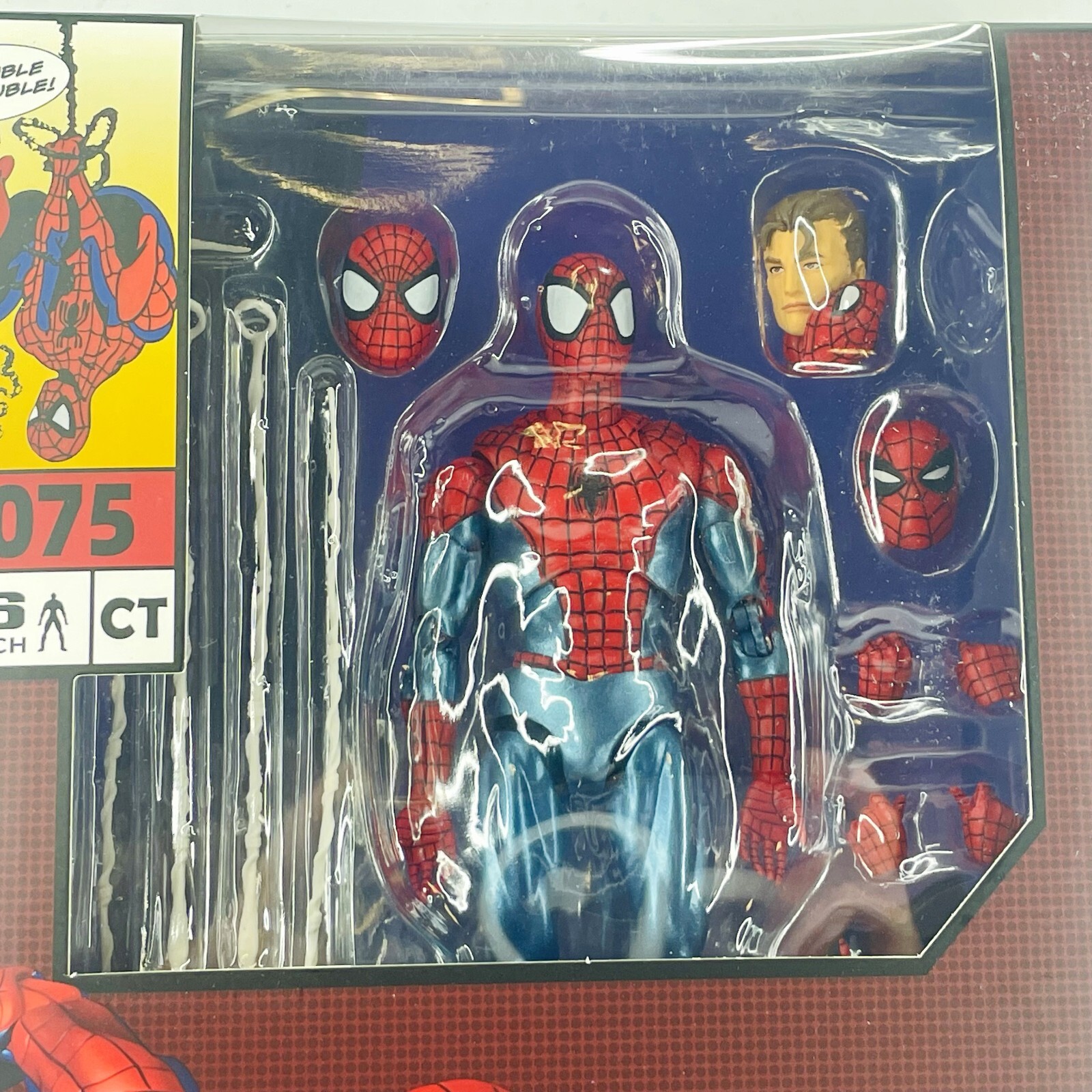 Spider-Man Comic Version Spiderman 6&Prime; Action Figure CT Toys #075 New In Box