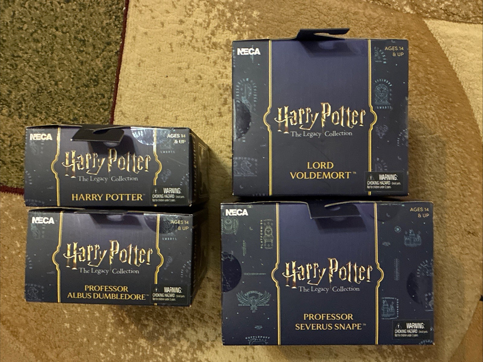 NECA Harry Potter – The Legacy Collection Set of 4 Hualathon 2025 BRAND NEW