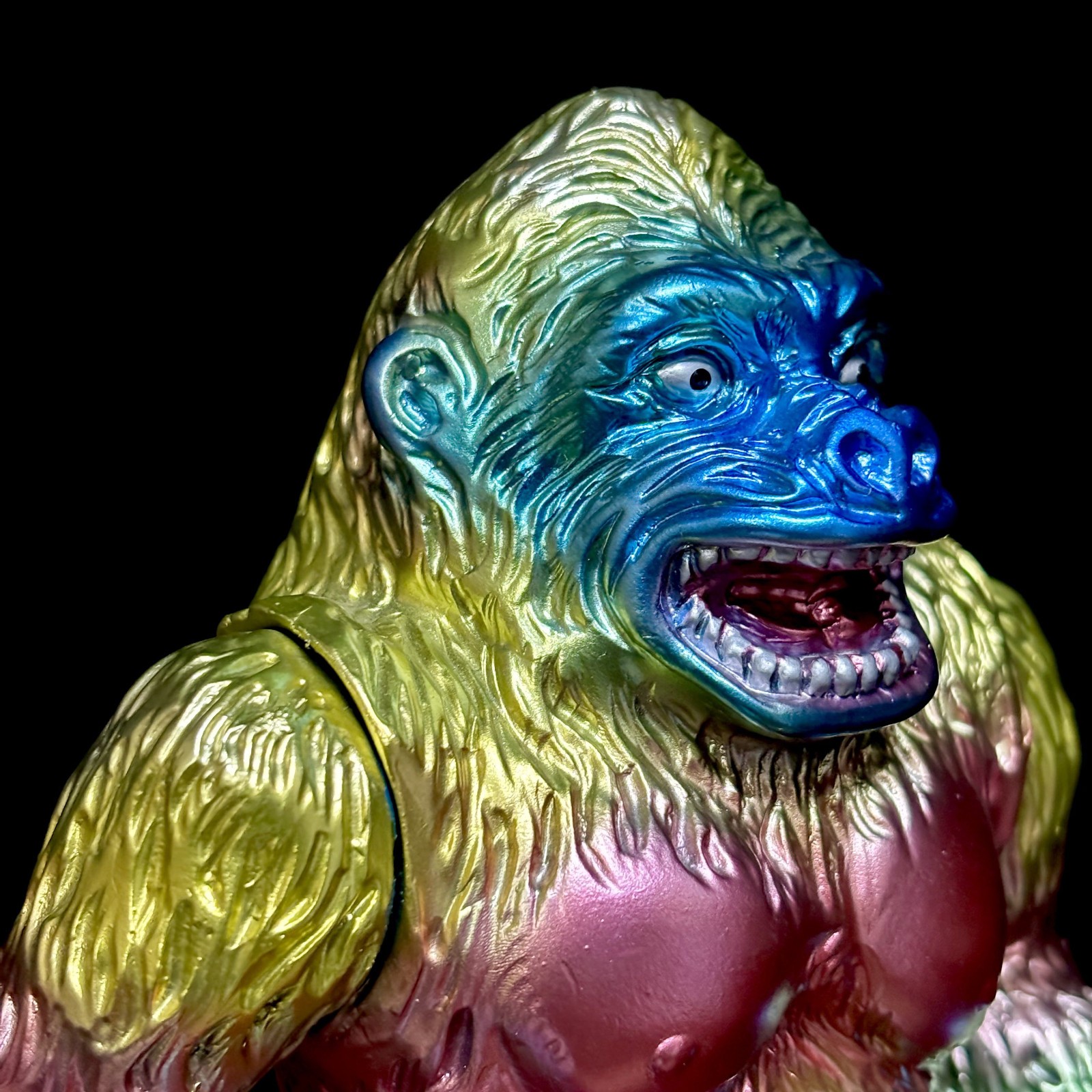 Marusan Giant Gorilla Sofubi Figure Repaint Custom 20cm Japan Kaiju
