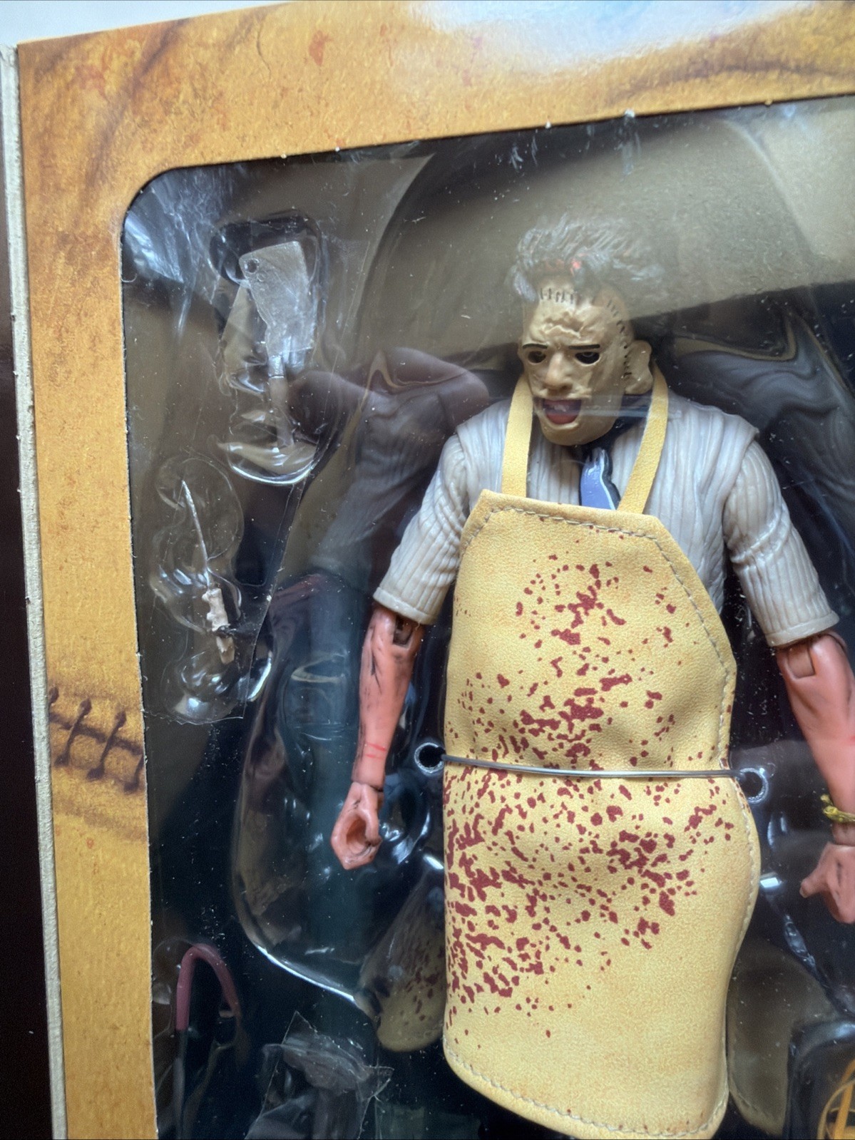 NECA Ultimate Texas Chainsaw Massacre Leatherface 7&Prime; Horror Action Figure 40th