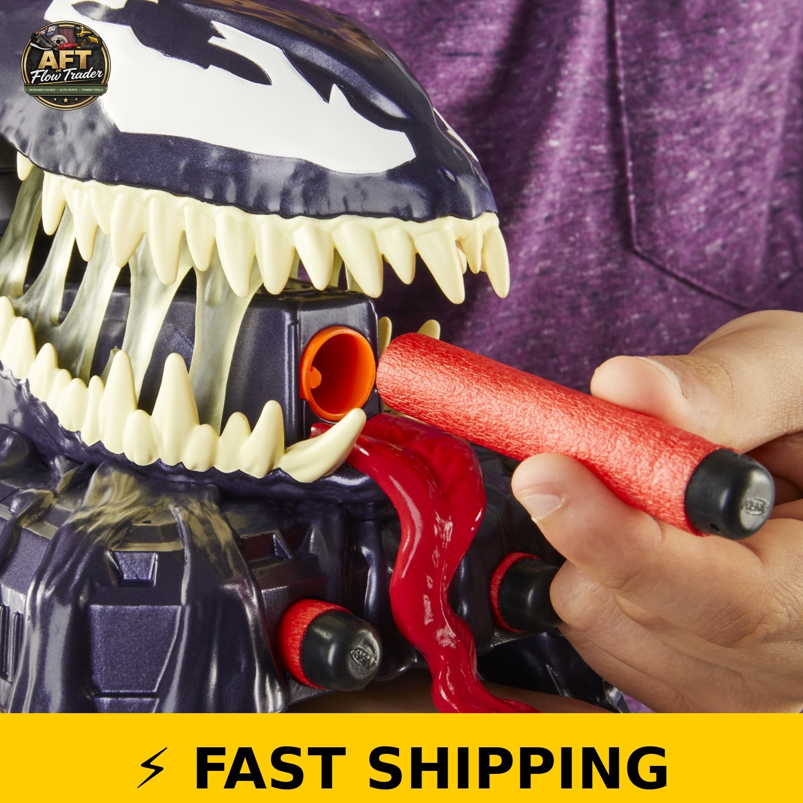 Spider-Man Venom Strike Blaster – Indoor Outdoor Super Hero Toy