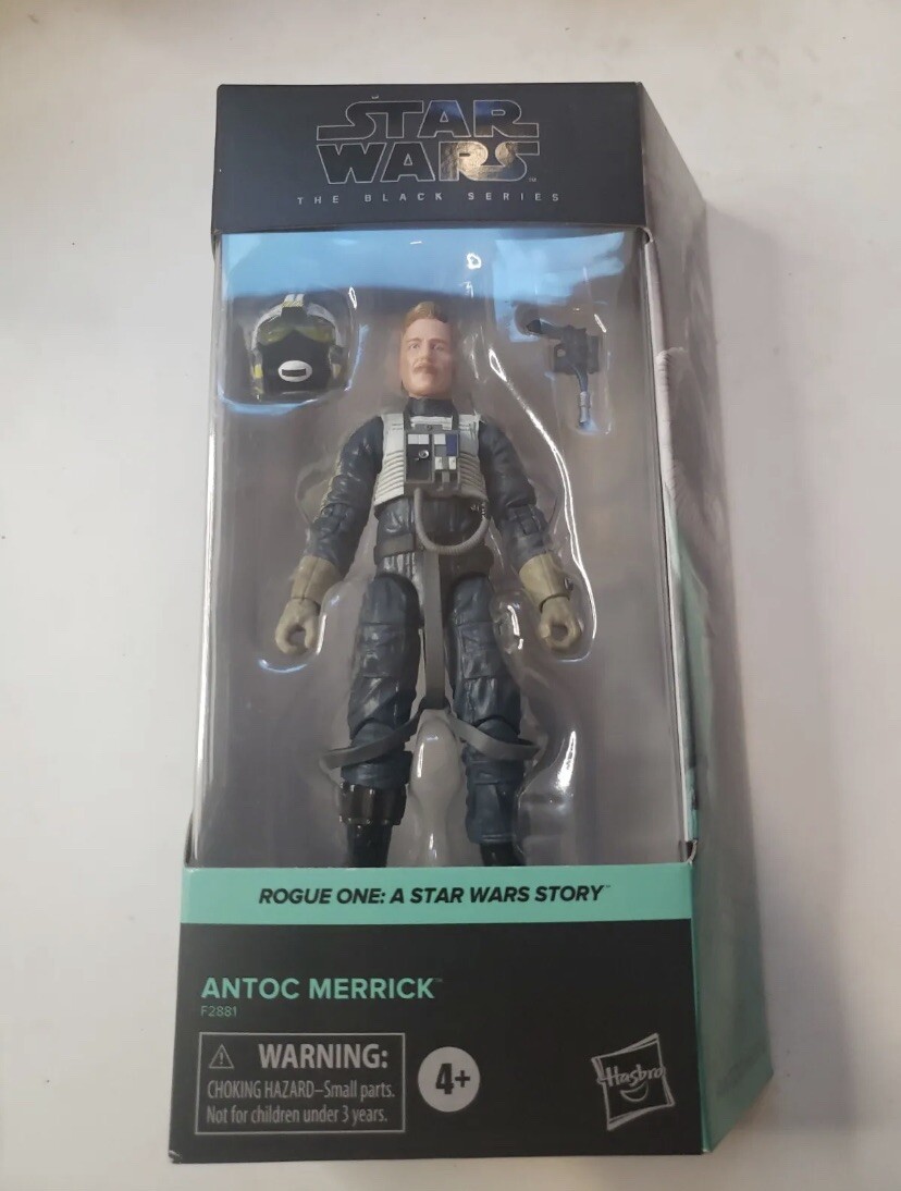 🔥STAR WARS Black Series ANTOC MERRICK #08 (ROGUE ONE) EXCLUSIVE COLLECTORS MINT