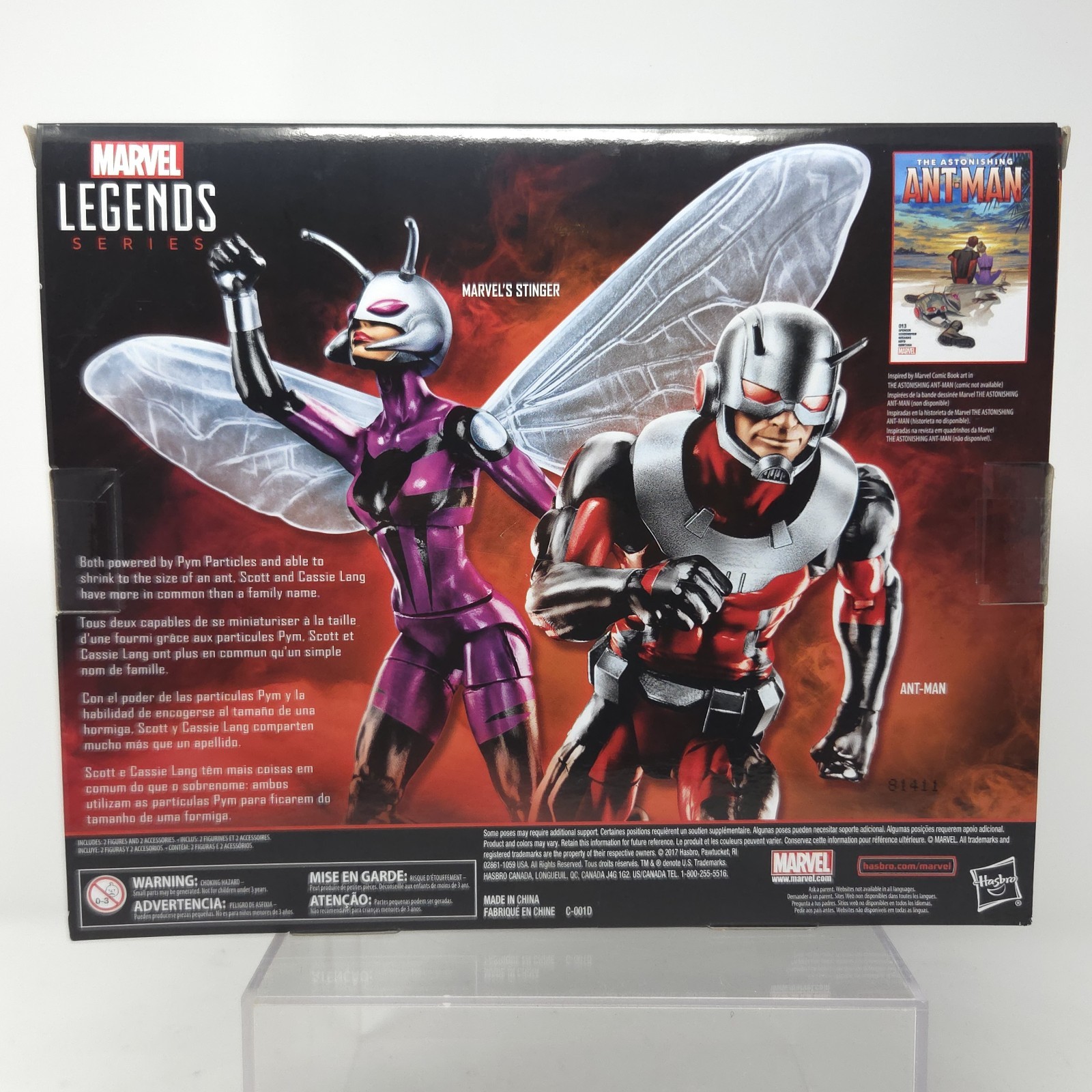 Marvel Legends Ant-Man & Stinger 6&Prime; Action Figure 2-Pack Toys R Us Exclusive New