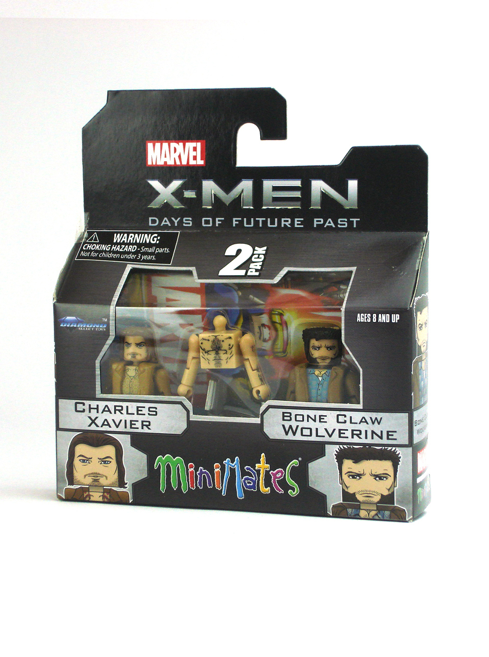 Marvel Minimates Charles Xavier & Bone Claw Wolverine Days Future Past Series 58