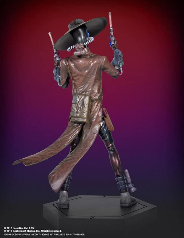 GENTLE GIANT STAR WARS THE CLONE WARS CAD BANE MAQUETTE STATUE NEW 2011 *US*