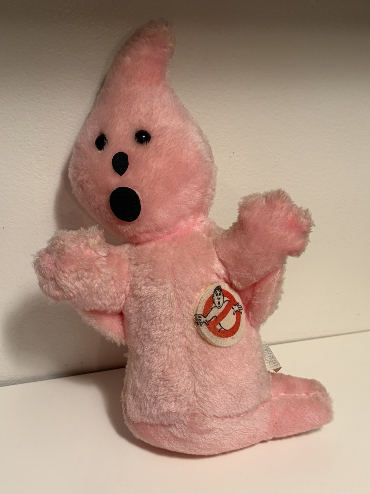 1984 The Real Ghostbusters Novelty People Busters Plush Pink Vintage