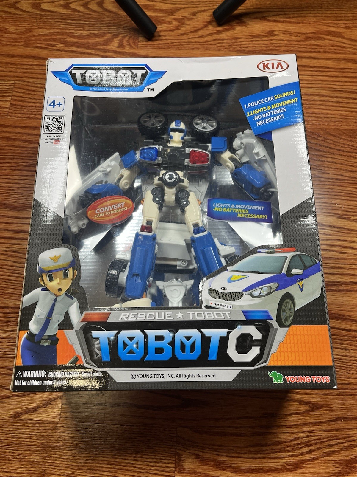 Tobot C Police Car Transformer Robot Hyundai Sonata Action Figure NEW