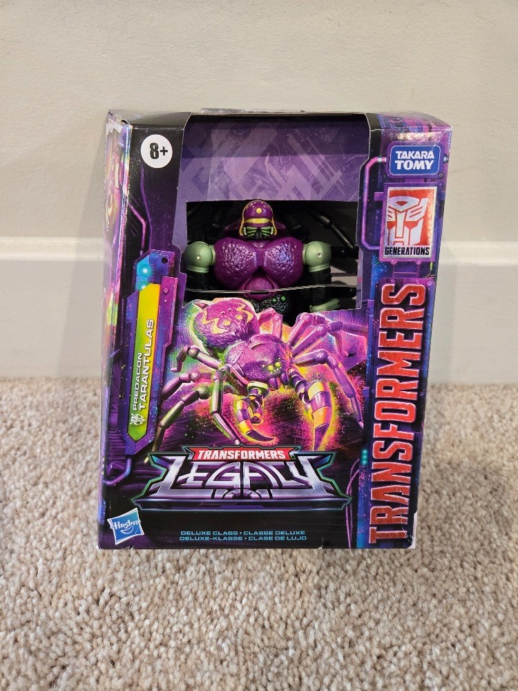 Hasbro Transformers Legacy Deluxe Class Predacon Tarantulas Action Figure