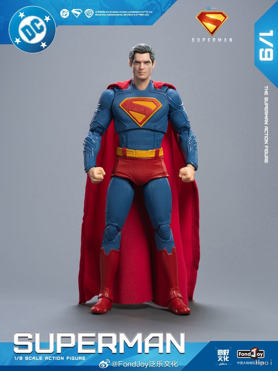 FondJoy DC Superman 1/9 Complete Action Figure Model IN Stock