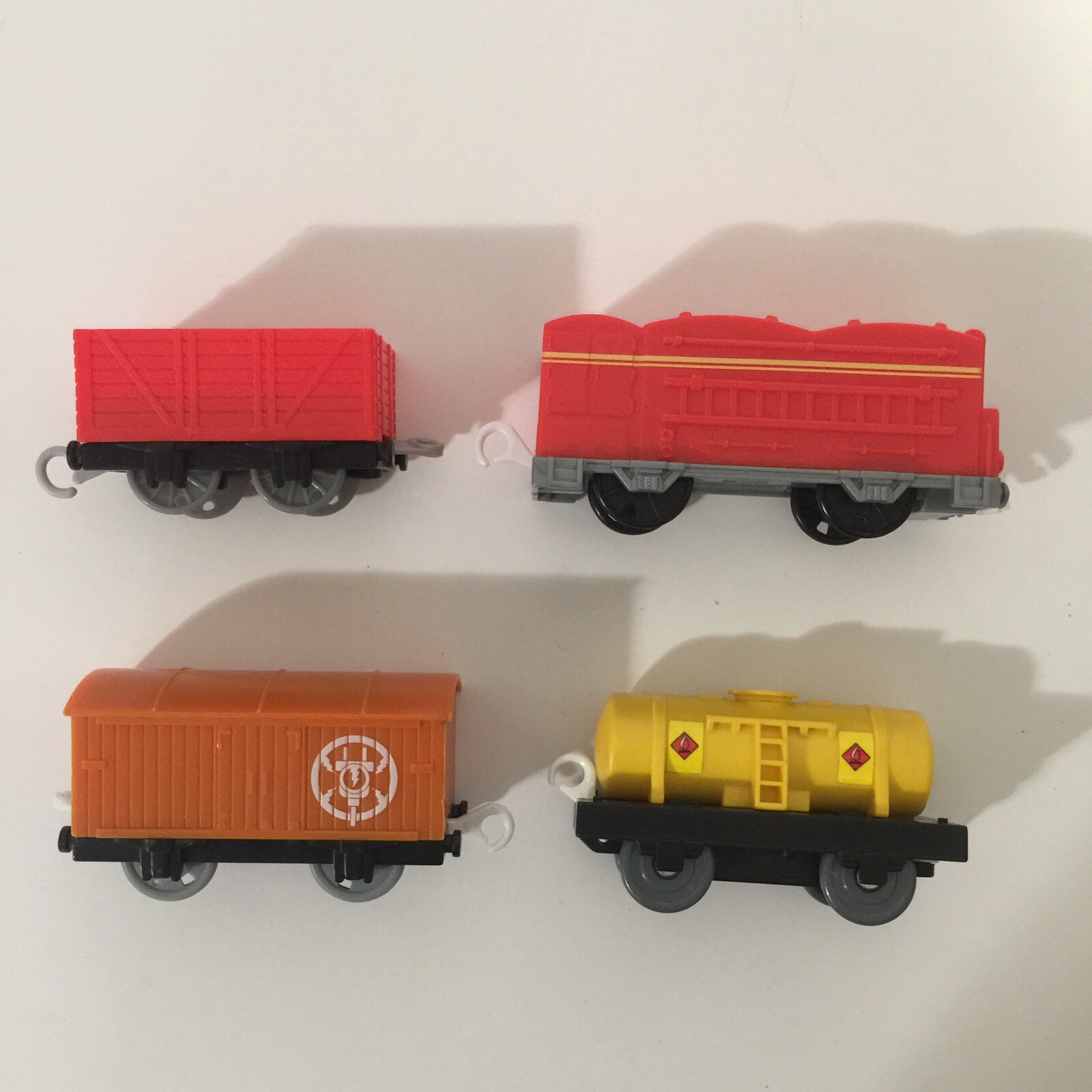 Thomas And Friends Trackmaster – 4 Cars Some Firehouse Related