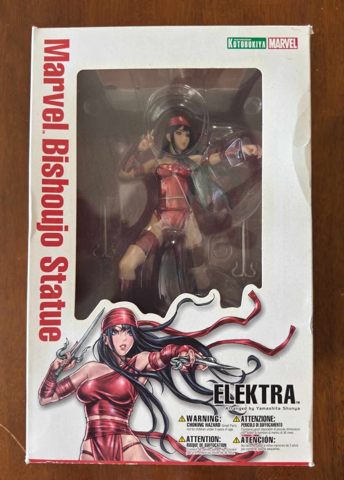 Kotobukiya Bishoujo Marvel Statue – Elektra (2012) – Shunya Yamashita, Sealed