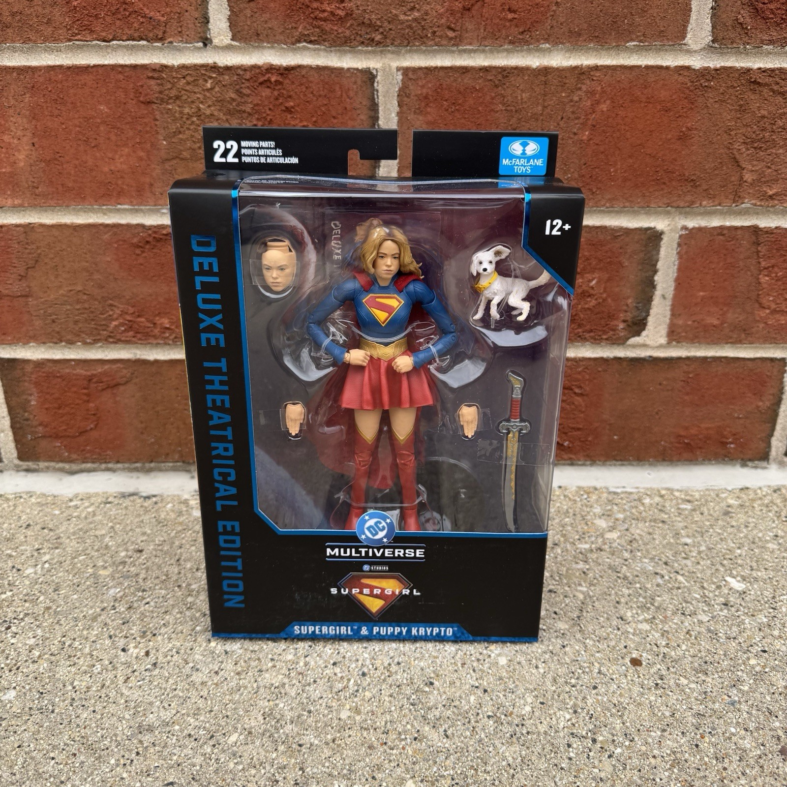 McFarlane Supergirl + Baby Krypto DC Multiverse Supergirl Movie Brand New 🔥