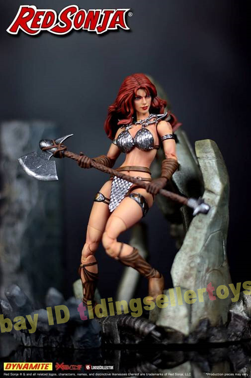 Executive Replicas RED SONJA ERLCDEV001 1/12 Action Figure Collection 6&Prime;