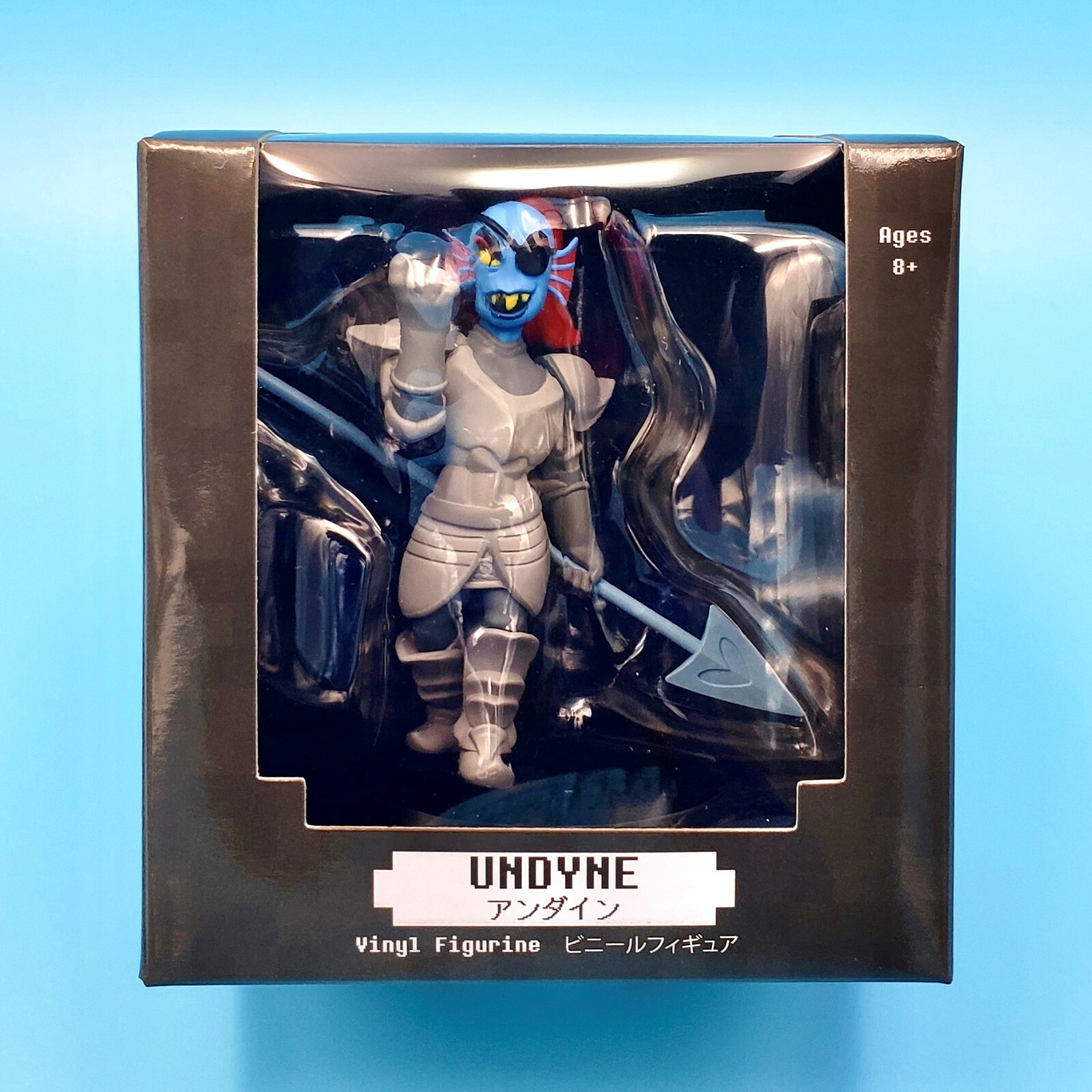 Undertale Little Buddies Undyne w/ Spear Vinyl Figure Statue Figurine Deltarune