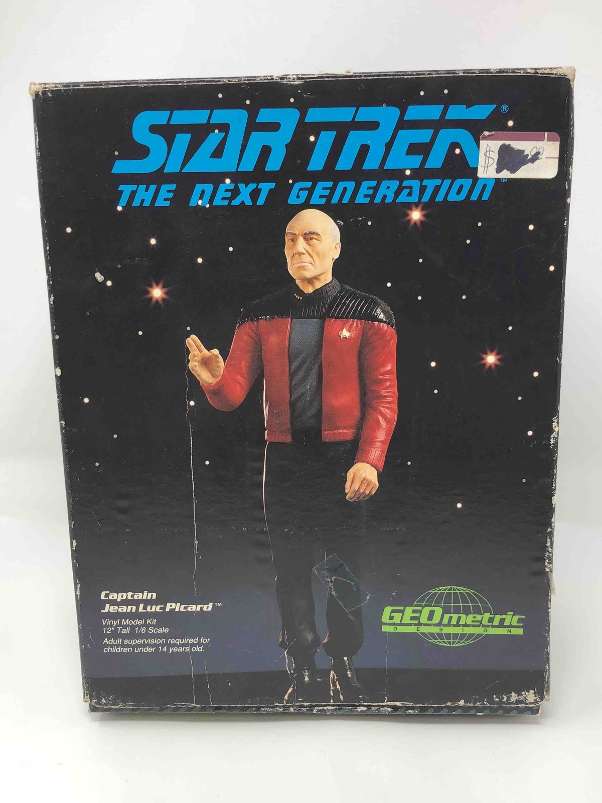 Geometric Star Trek The Next Generation Captain Jean Luc Picard Model Kit
