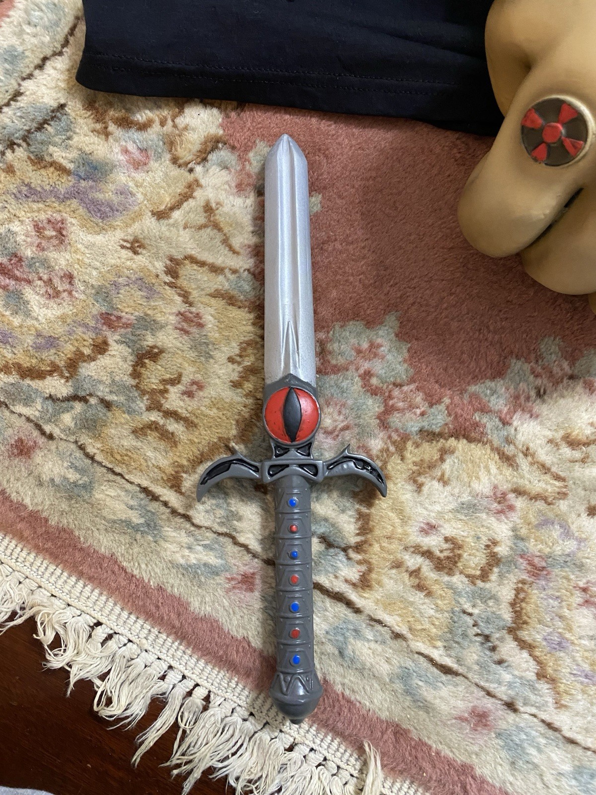 Thundercats Claw Shield Cosplay 3D Printed w/ Dagger Sword Cartoon