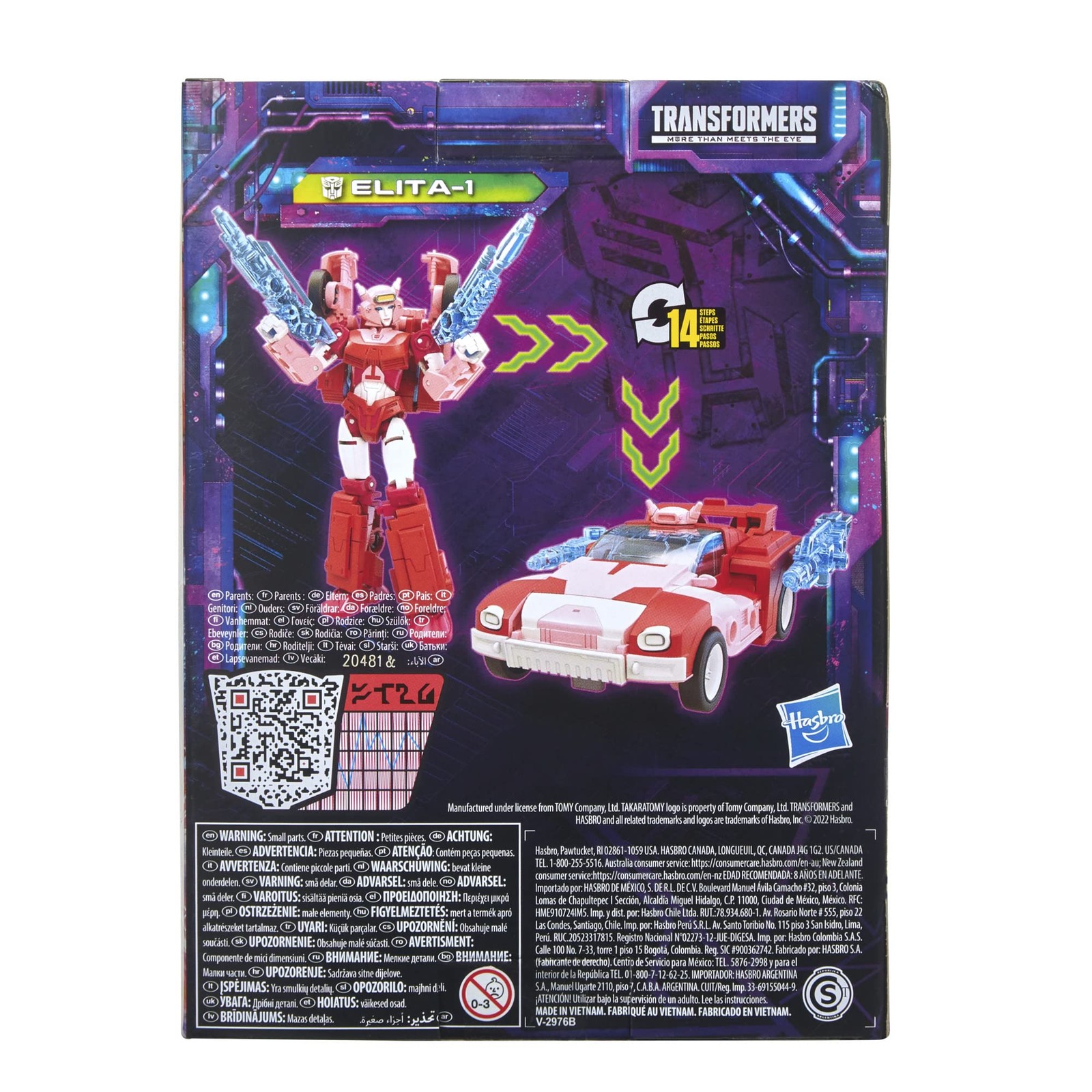 Transformers Toys Generations Legacy Deluxe Elita-1 Action Figure – Kids Ages 8