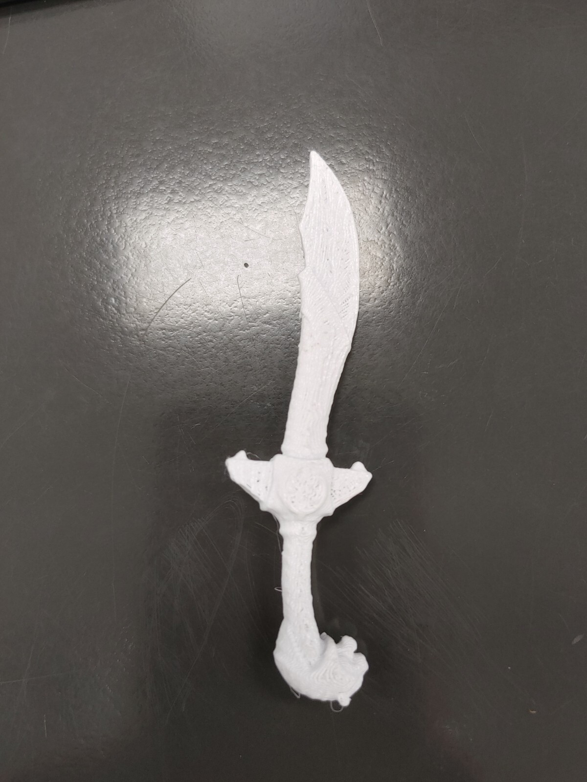 Power Rangers Lightning Collection White ranger Saba 3D print replica