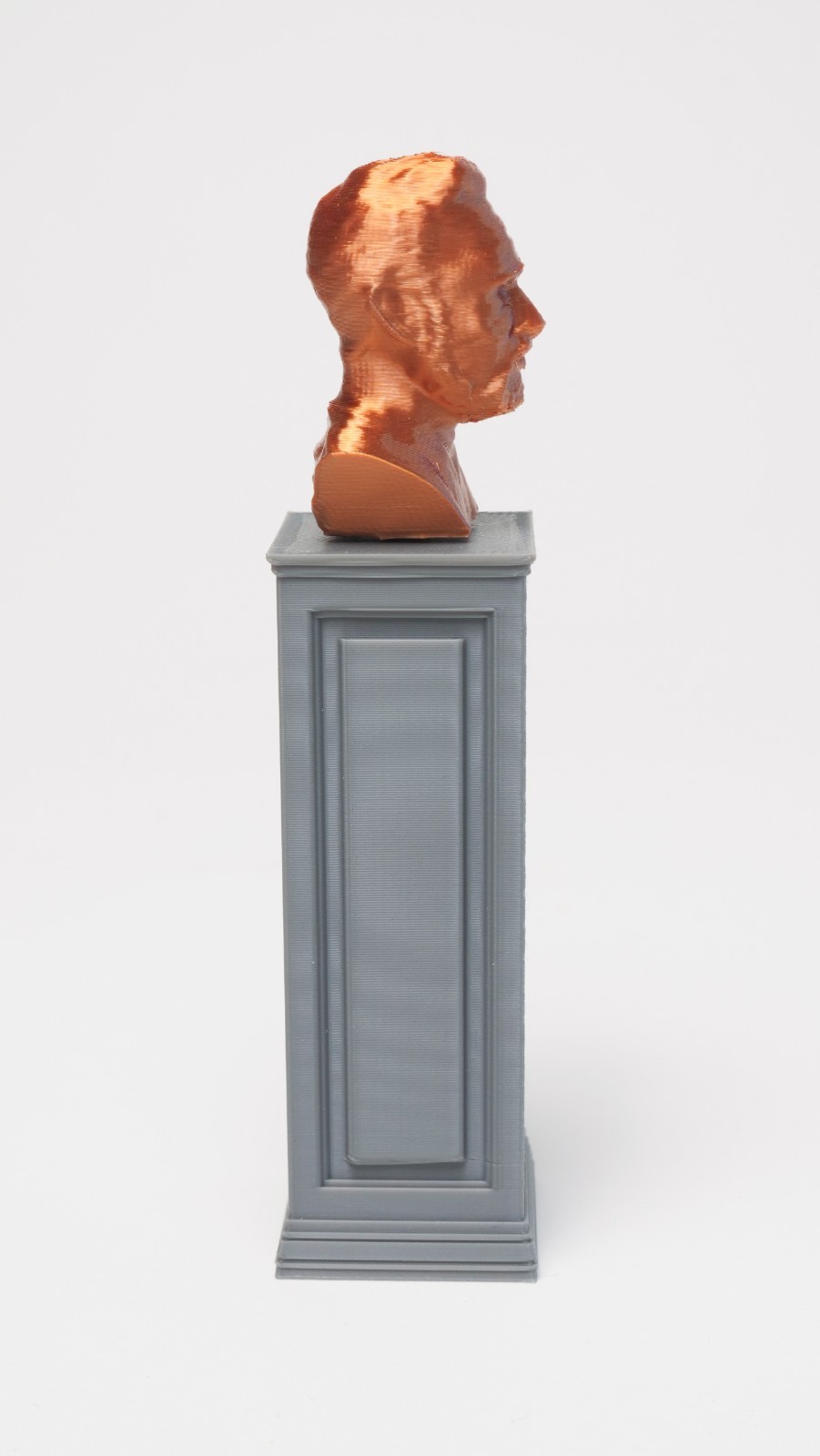Star Wars Count Dooku Bust & Pedestal 3 3/4&Prime; 1:18 Scale 3D Printed