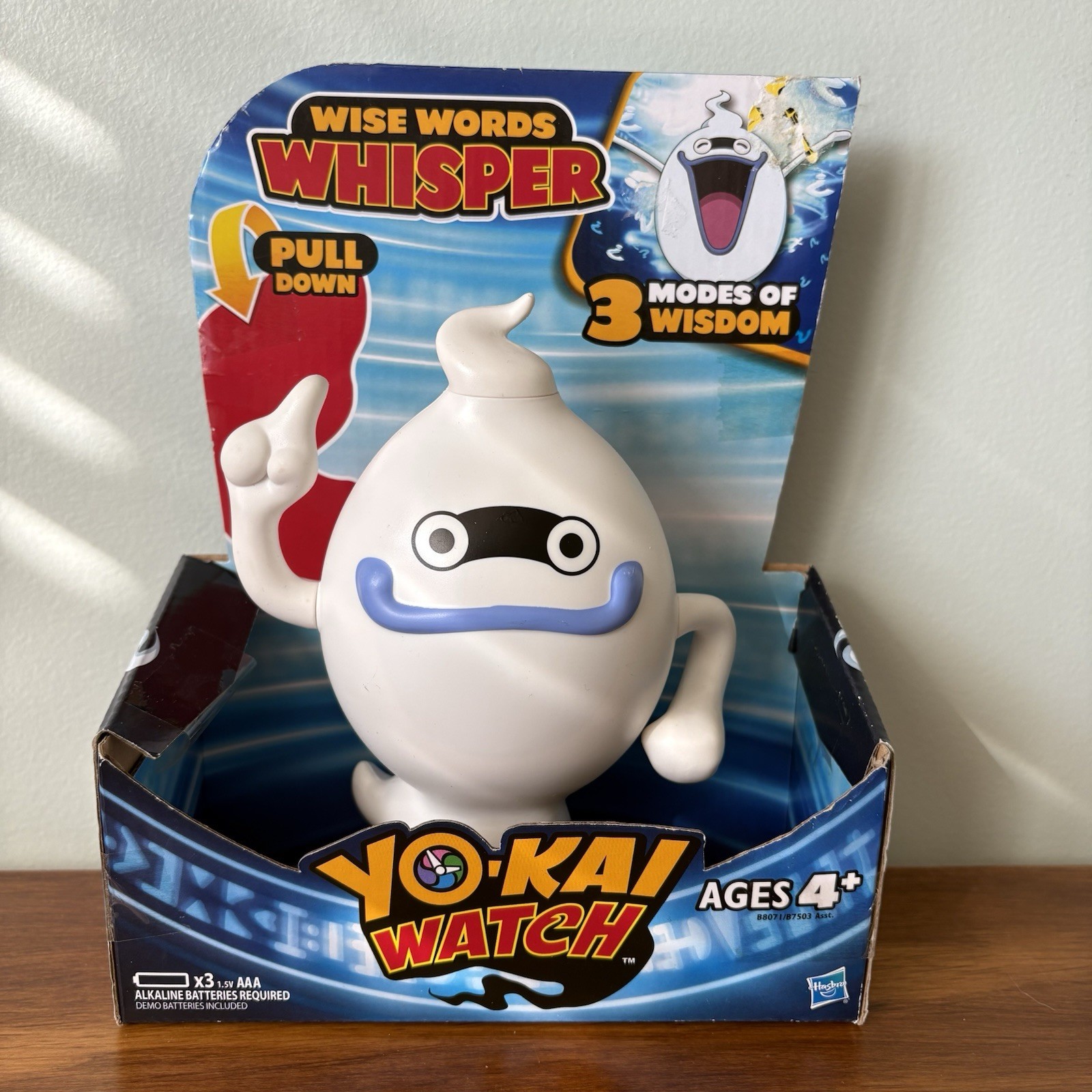 Yo-Kai Watch Wise Words Whisper Figure Hasbro New In Box Disney XD