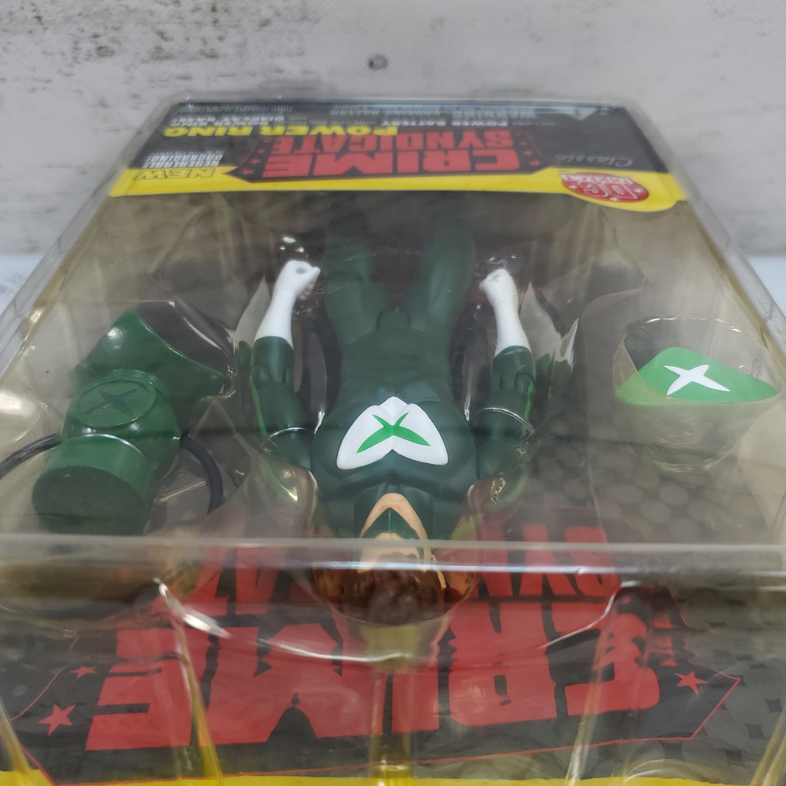 DC Direct Crime Syndicate Power Ring 2002 6&Prime; Adjustable Action Figure Vintage