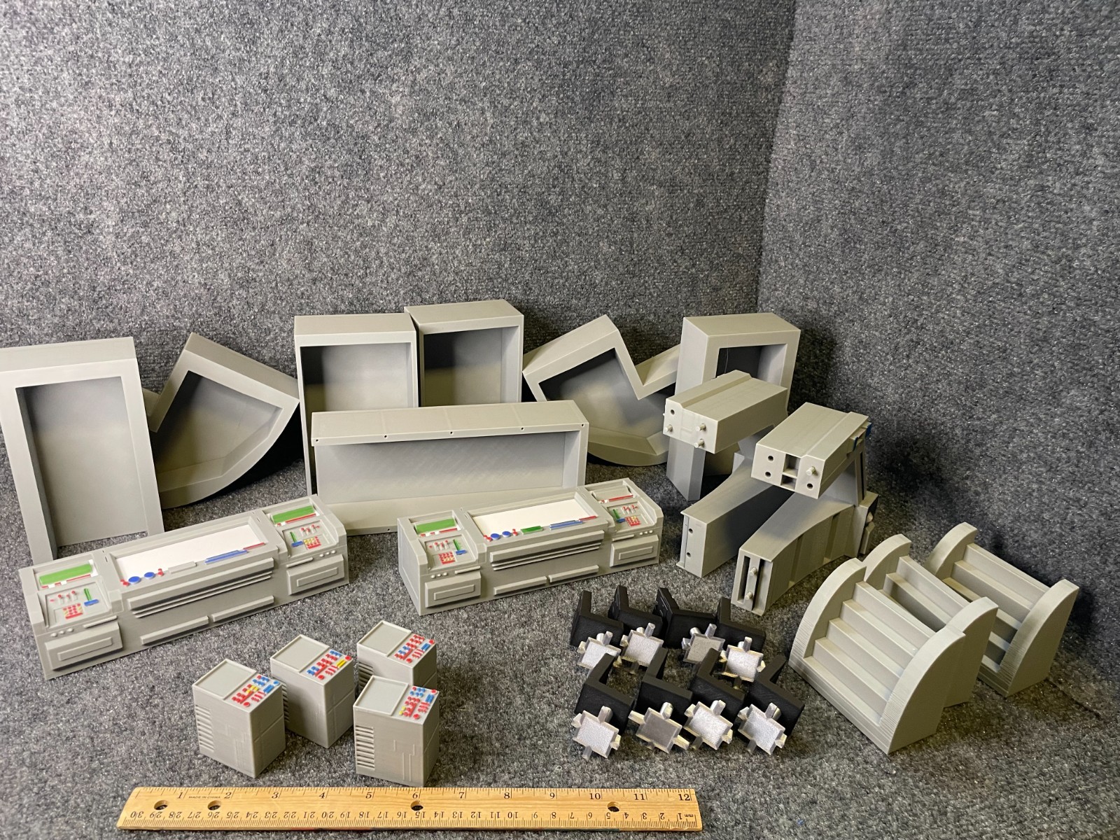 Star Wars inspired Custom made generic Bridge room Diorama
