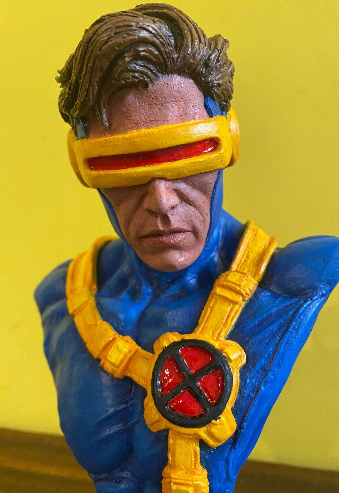HANDMADE Cyclops BUST X-Men Statue Figure Sculpture marvel comic movie film !!