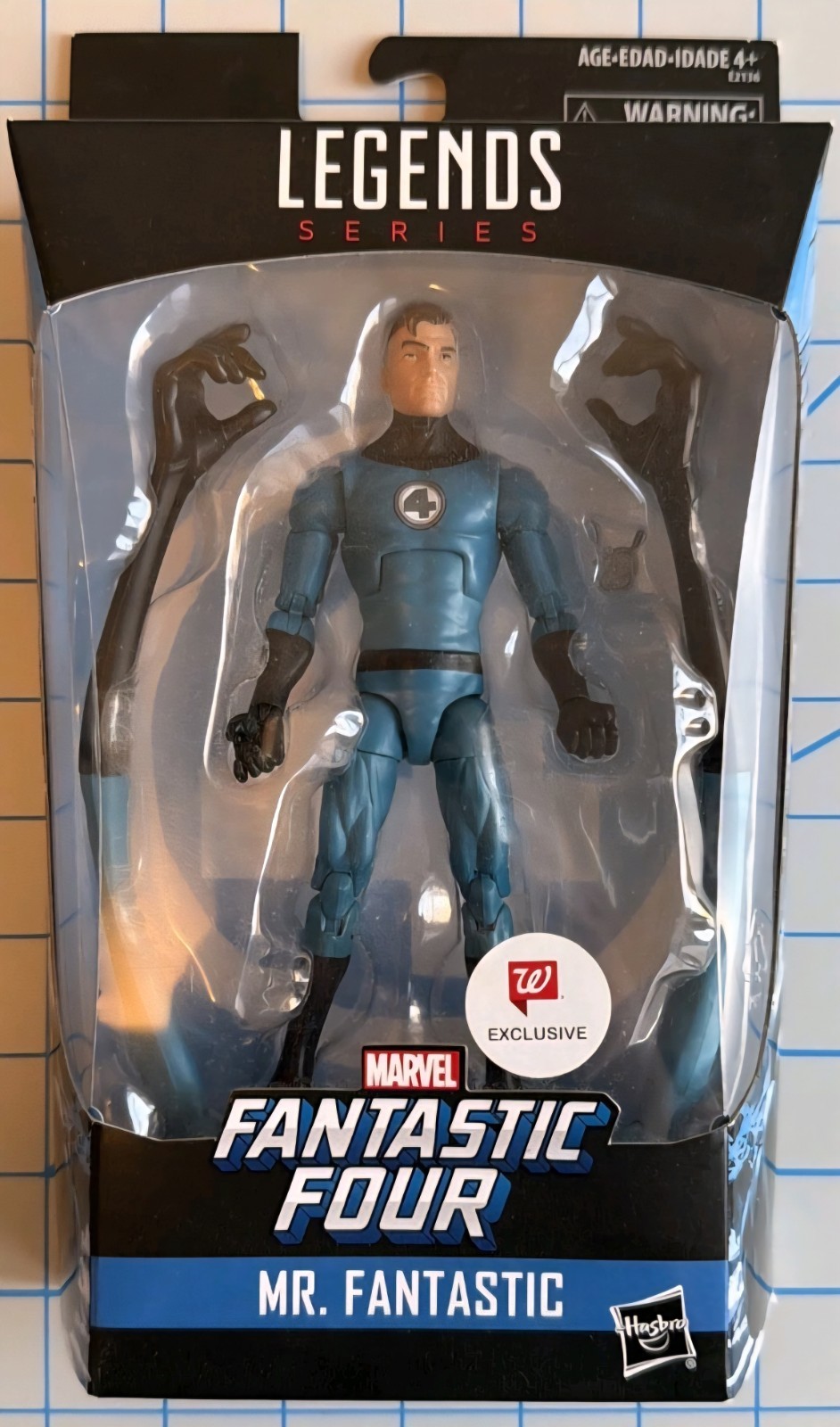 Marvel Legends Fantastic Four Mr Fantastic Walgreens Exclusive