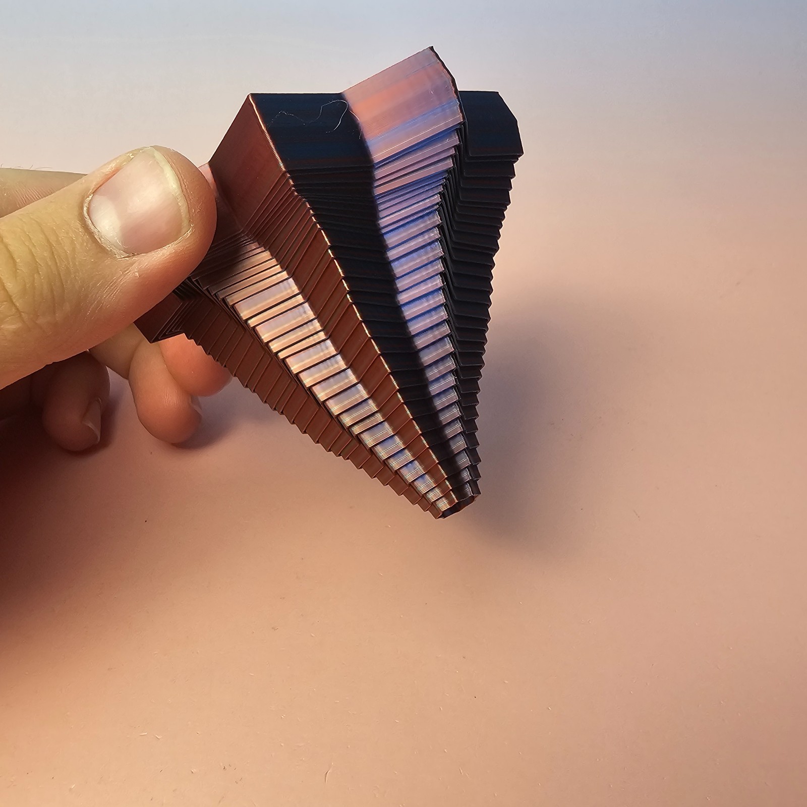 Fidget Star 3D Printed